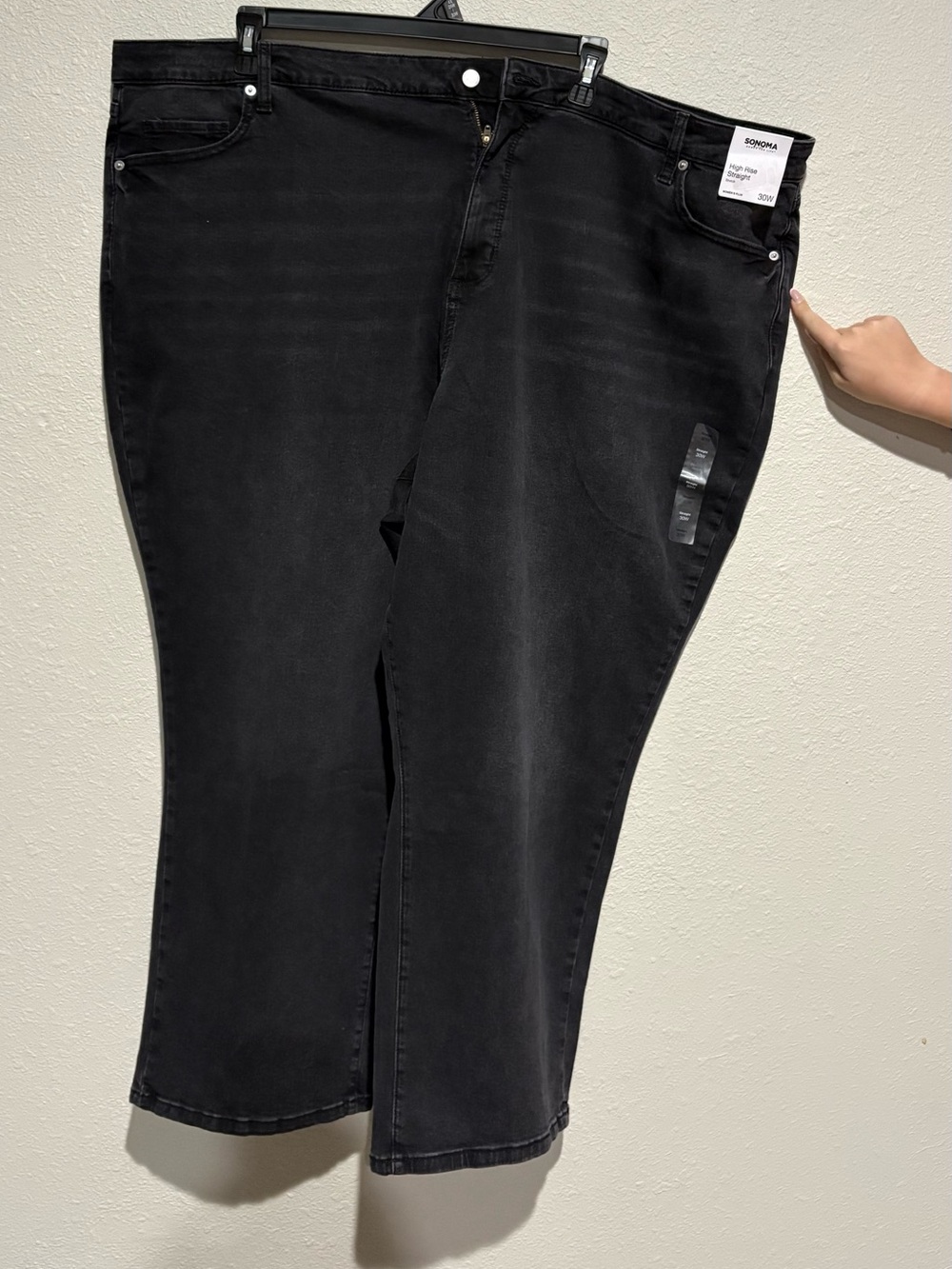 Plus-Size Black women’s Jeans - Comfortable Stretch Denim 30w